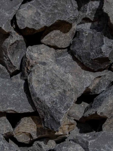 Basalt breuksteen 50 - 80mm (5 - 8cm)