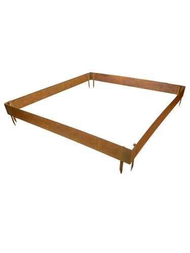 Multi-Edge ADVANCE Corten staal Borderbak Vierkant 220x220x20cm