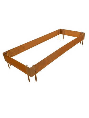 Multi-Edge ADVANCE Corten staal Borderbak Vierkant 220x90x20cm