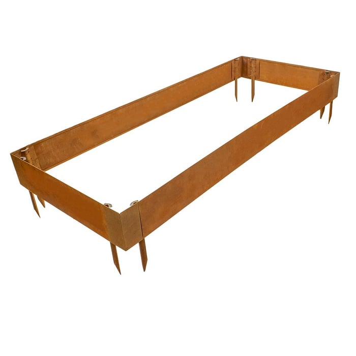 Multi-Edge ADVANCE Corten staal Borderbak Vierkant 220x90x20cm