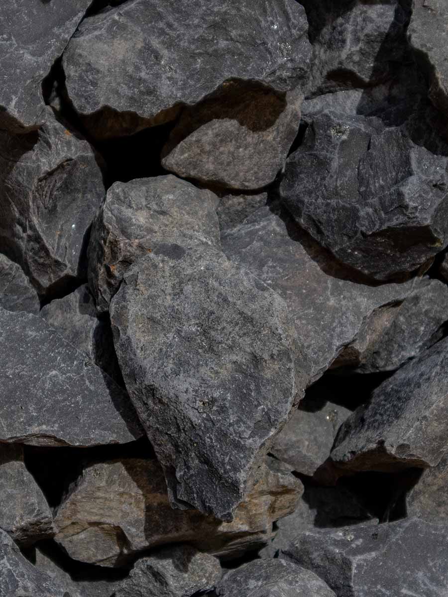Basalt breuksteen 50 - 80mm (5 - 8cm)
