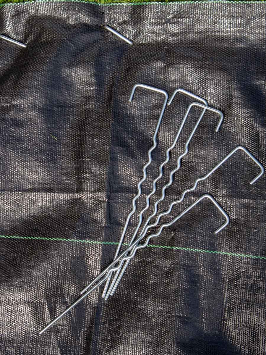 Grondpennen Zigzag Vorm Verzinkt