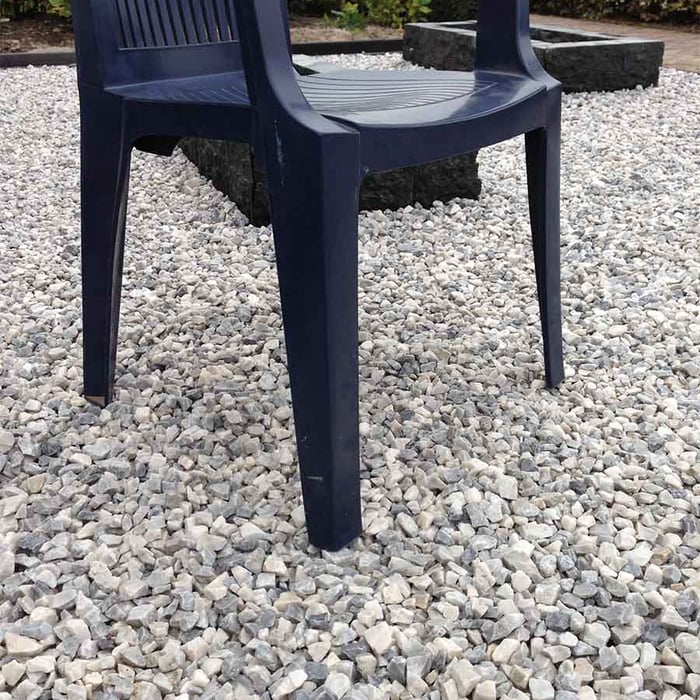 Easygravel grindmatten klein aangelegd