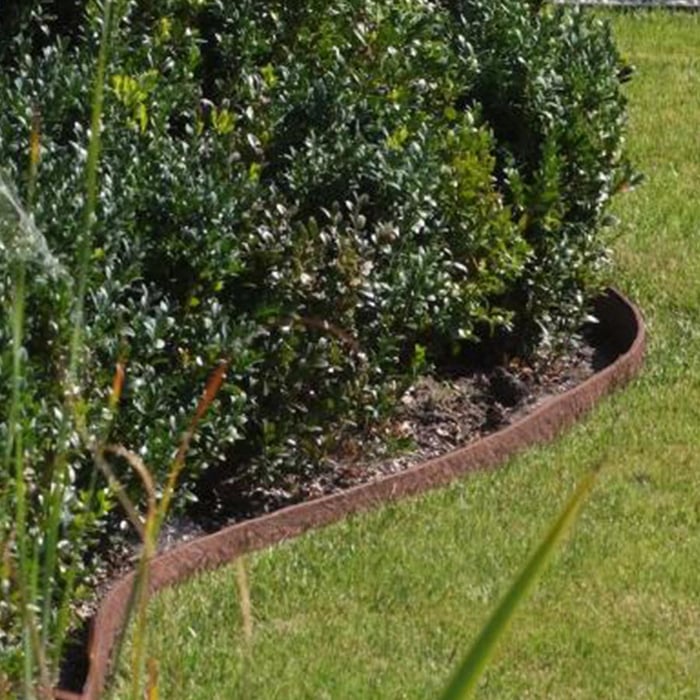 Kantopsluiting Ecolat rol bruin aangelegd