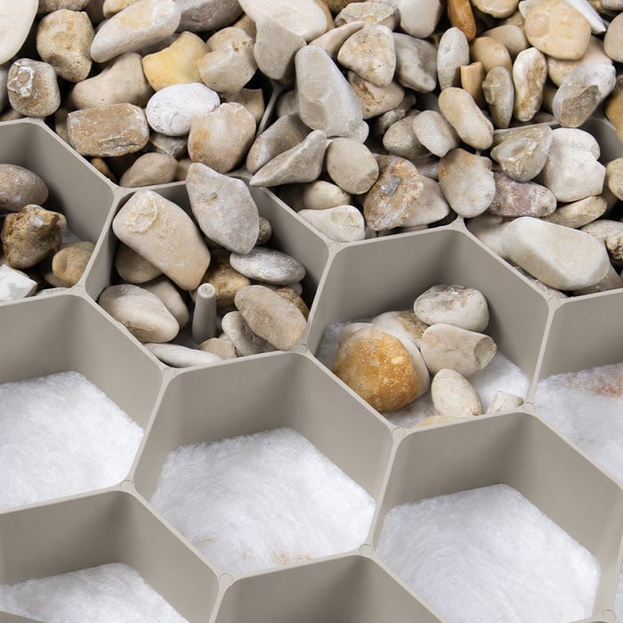 Grindplaten EuroGravel PLUS beige per m2