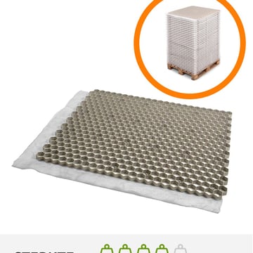 Volle pallet grindplaten EuroGravel PLUS beige (42,55m2)