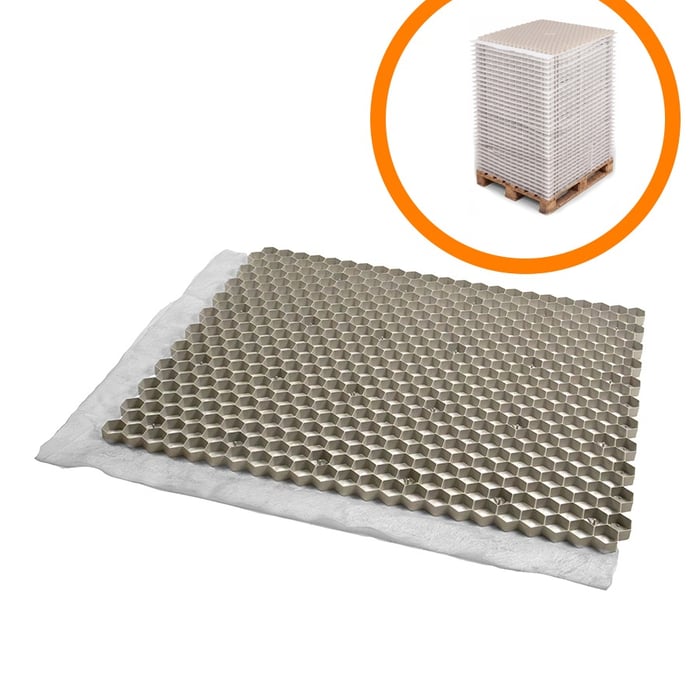 Volle pallet grindplaten EuroGravel PLUS beige (42,55m2)