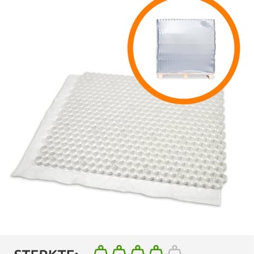 Volle pallet grindplaten EuroGravel PLUS wit (42,55m2)