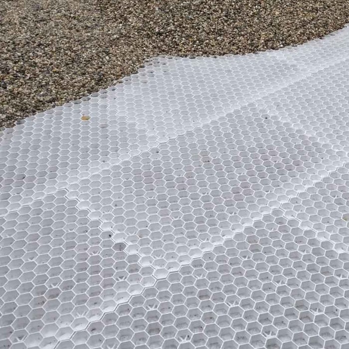 EuroGravel PRO splitplaat aangelegd