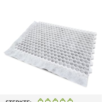 EuroGravel PRO splitplaat wit