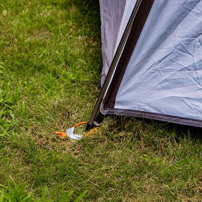 Grondpennen ADVANCE verzinkt tentharing