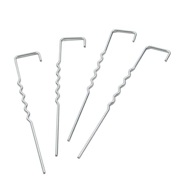 Grondpennen Zigzag Vorm Verzinkt