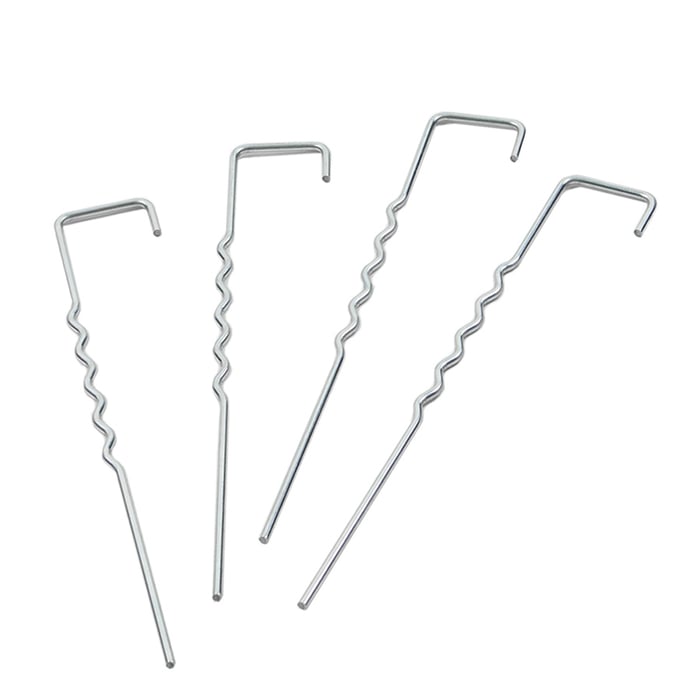 Grondpennen Zigzag Vorm Verzinkt