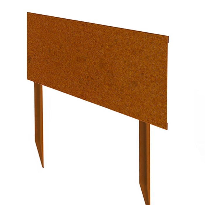 Multi-Edge ADVANCE Corten staal 40x20cm