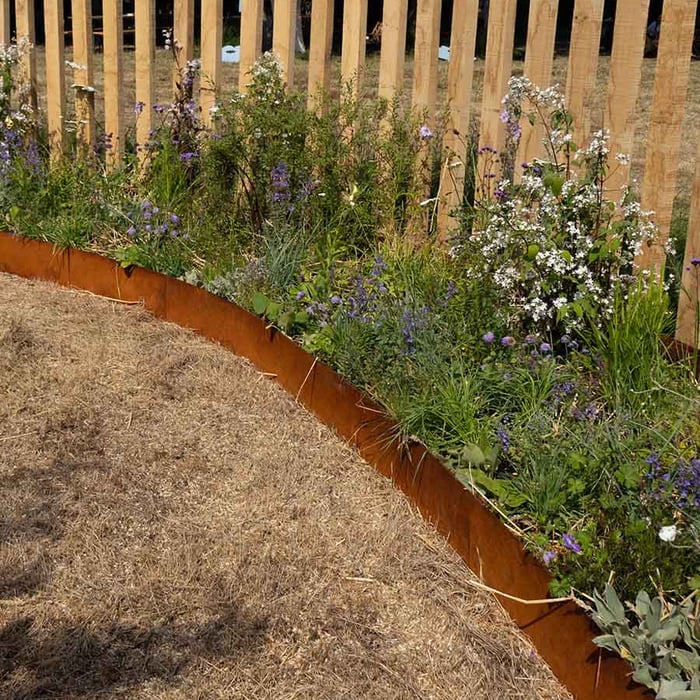 Multi-Edge ADVANCE Afboording Corten staal, per stuk