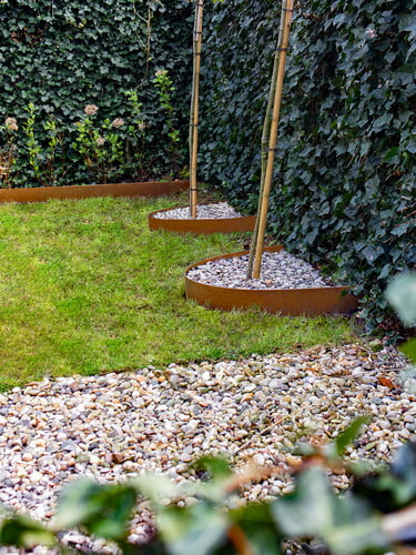 Multi-Edge ADVANCE Corten aangelegd