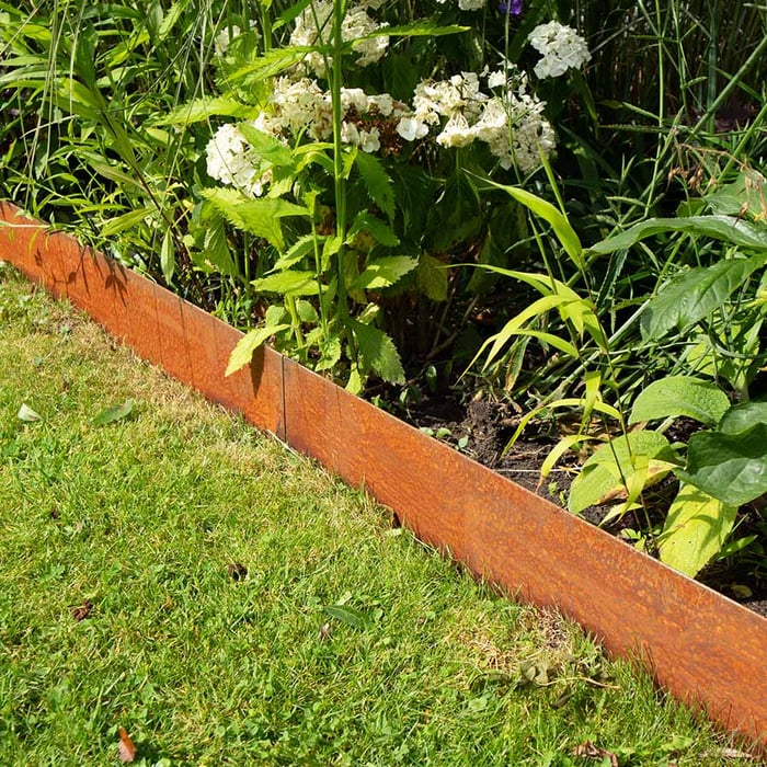 Multi-Edge ADVANCE Afboording Corten staal, per stuk
