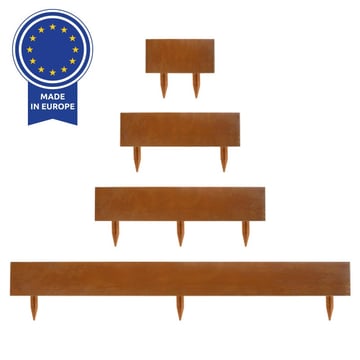 Multi-Edge ADVANCE Afboording Corten staal, per stuk