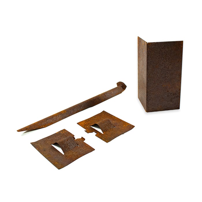 Multi-Edge ADVANCE Corten Afboording Hoekstuk set