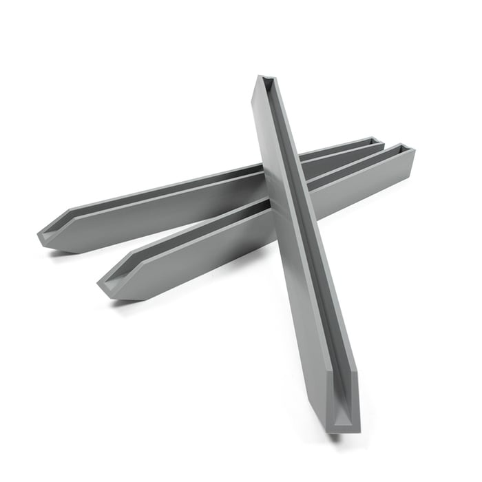 Multi-Edge ECO paaltjes grijs
