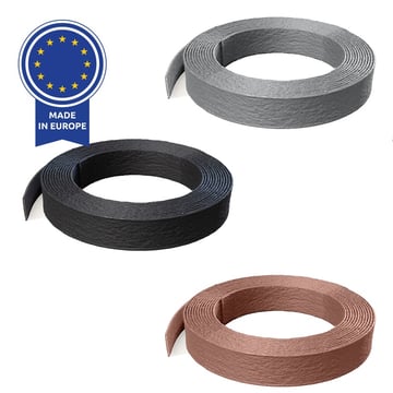 Multi-Edge ECO borderrol 20m grijs 10cm aangelegd