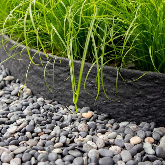 Multi-Edge ECO-Zwart-Rol-14 cm-10 meter aangelegd