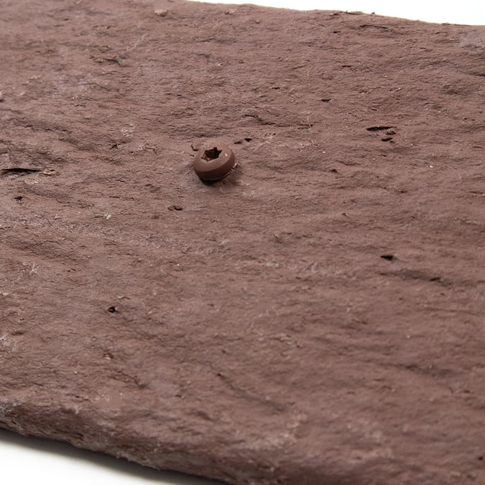 RVS schroeven voor afboording, bruin - corten