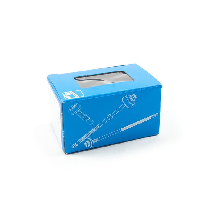 RVS schroeven voor afboording doos 100 stuks, verpakking