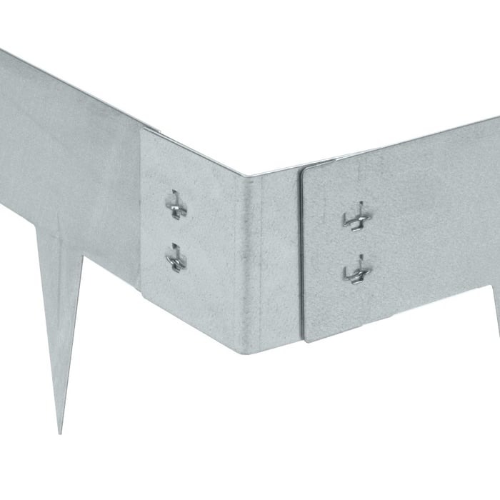 Multi-Edge METAL Hoekstuk Verzinkt 7,5x7,5x7,5cm