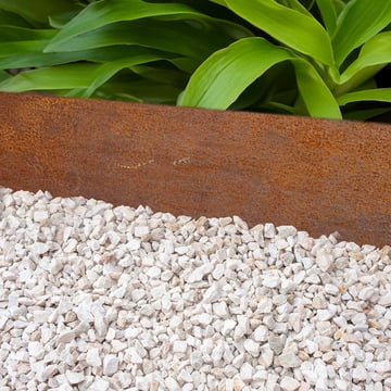 Multi-Edge METAL corten staal 150x27,5cm aangelegd
