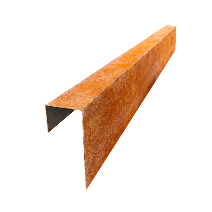 Multi-Edge PROFILE Corten staal u-profiel voor opsluitbanden 15x6x5x149cm