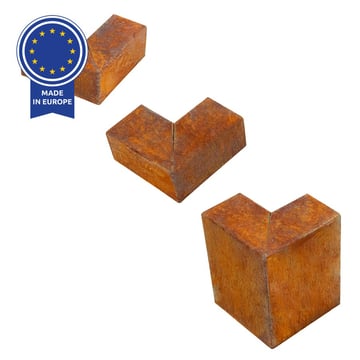 Multi-Edge PROFILE Corten staal u-profiel hoekstukken voor opsluitbanden 