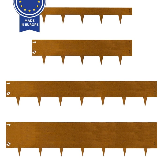 Multi-Edge METAL Afboording Corten staal (alle varianten)