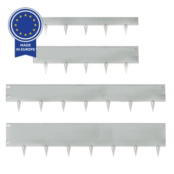 Multi-Edge METAL afboording 150x37,5cm aangelegd 